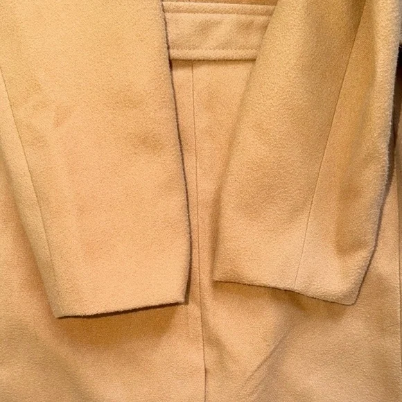 Ivy City Co Kids Sloane Camel Tan Peacoat with Removable Faux Fur Collar, 9/10 - Picture 12 of 13